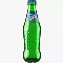 Sprite Glass Bottle 3d model