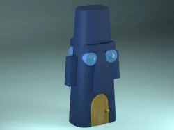 Squidward's House 3d model