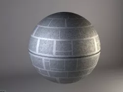Star Wars Death Star Complete 3d model