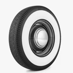 Steel Wheel & Tire Garfield 3d model