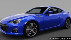 Subaru BRZ 2013 3d model