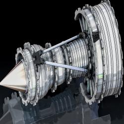 STL file Turbo Ramjet Engine, Mach 3+ - Jet Engine (Only) ✈️・3D