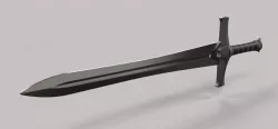 Sword of Conan from movie Conan the Barbarian 2011 3d model