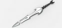 Sword of Hela from Thor Ragnarok 3d model