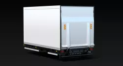 Tail Lift Van Box 3d model
