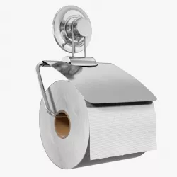 Toilet Paper Holder with Paper 3d model