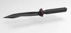 Tri-Edge Dagger Jagdkommando 3d model