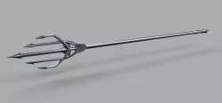 Trident of Aquaman 3d model