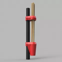 Two-part Drumstick Holder (4 drumsticks)