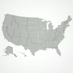 USA States 3d model