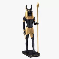 Vintage Egyptian Anubis Statue 3d model