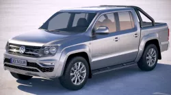 Volkswagen Amarok 2018 3d model
