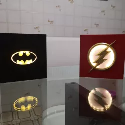 Wall Lamp Batman and Flash