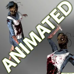 Zombie Nurse 3d model