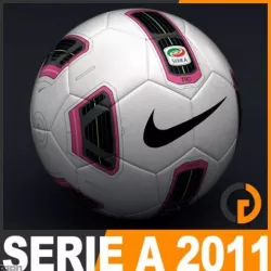 2010 2011 Serie A Match Ball 3d model