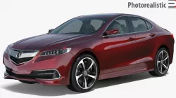 Acura TLX 3d model