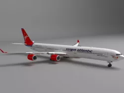 Airbus A340 (Virgin Atlantic) 3d model