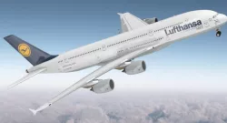 Airbus A380-1000 Lufthansa 3d model