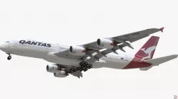 Airbus A380-1000 Qantas Rigged 3d model