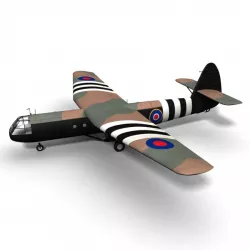 Airspeed Horsa (AS 51) British Glider 3d model