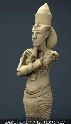 Akhenaten 3d model