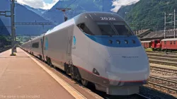 Amtrak Acela Express Train 3d model