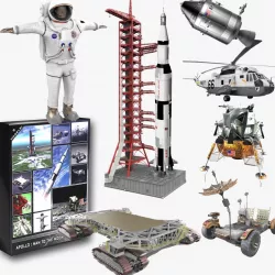 Apollo: Man to the Moon 3d model