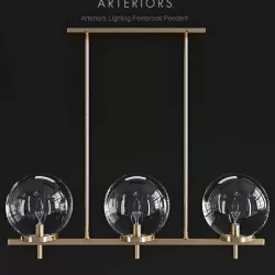 Arteriors Pembrook Pendant chandelier 3d model