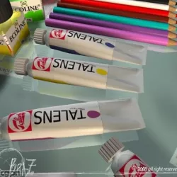 Artist tools 3d model