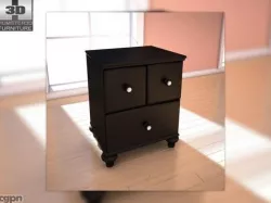 Ashley Jaidyn Nightstand  3d model