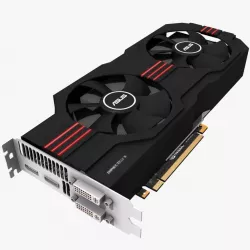 Asus Video Card SLi 3d model