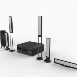 Audio System 3d model