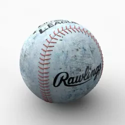 Baseball 3d model