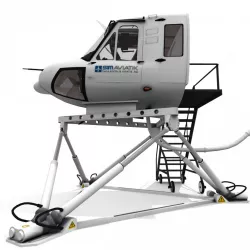 Bell 412 Simulator 3d model