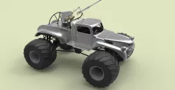 Big Foot from Mad Max Fury Road 3d model