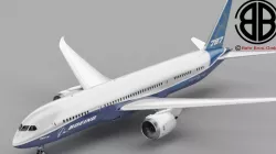 Boeing 787-8 3d model