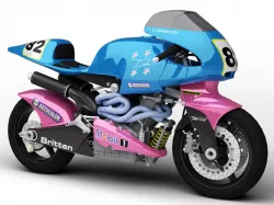 Britten V1000 1995 3d model