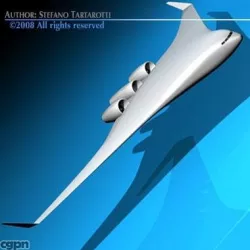 BWB 3d model