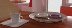 Cafe 3d model
