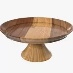 Cake Stand Wooden 3d model