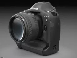 Canon Eos 1D-x DSLR Camera 3d model
