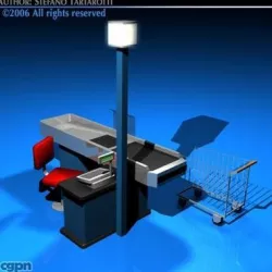 Cashtill 3d model