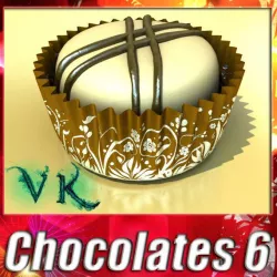 Chocolates 06 3d model
