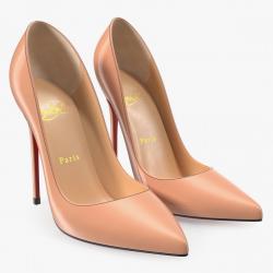 3D model Christian Louboutin So Kate 120mm Ombre High Heels VR