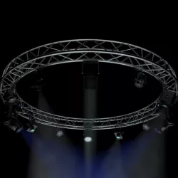 Circle Square Truss 400cm-Stage Lights 3d model