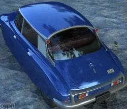 citroen-ds23 3d model