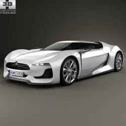 Citroen GT 2008 3d model