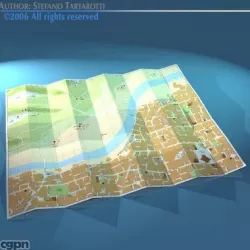 City map 3d model