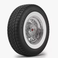 Classic Wire Wheel & Tire BFG 3d model