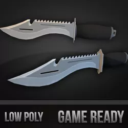 Combat Knife 3d model